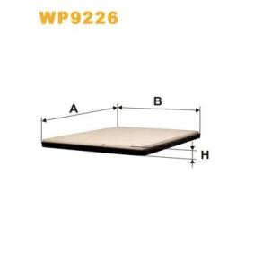 Compre Filtro, ar do habitáculo da WIX FILTERS WP9226 a um preço baixo por 20,53 €