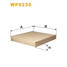Kjøp Kupefilter av WIX FILTERS WP9230 til den lave prisen 302,34 NOK