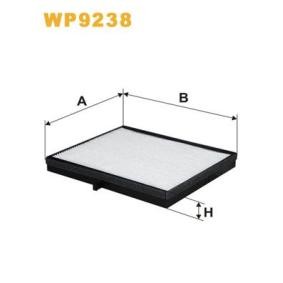Compre Filtro, ar do habitáculo da WIX FILTERS WP9238 a um preço baixo por 22,32 €