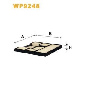 Kjøp Kupefilter av WIX FILTERS WP9248 til den lave prisen 369,37 NOK