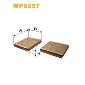 Köp Kupéfilter av WIX FILTERS WP9257 till det låga priset 276,83 kr