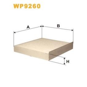 Compre Filtro, ar do habitáculo da WIX FILTERS WP9260 a um preço baixo por 34,49 €