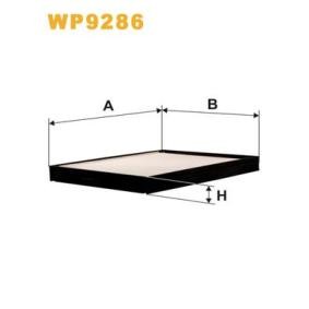 Köp Kupéfilter av WIX FILTERS WP9286 till det låga priset 495,02 kr