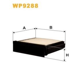 Köp Kupéfilter av WIX FILTERS WP9288 till det låga priset 379,74 kr