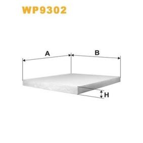 Köp Kupéfilter av WIX FILTERS WP9302 till det låga priset 306,27 kr