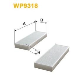 Köp Kupéfilter av WIX FILTERS WP9318 till det låga priset 298,10 kr