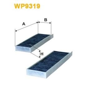 Köp Kupéfilter av WIX FILTERS WP9319 till det låga priset 397,99 kr