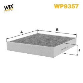Köp Kupéfilter av WIX FILTERS WP9352 till det låga priset 265,17 kr
