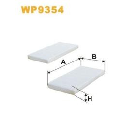 Köp Kupéfilter av WIX FILTERS WP9354 till det låga priset 321,21 kr