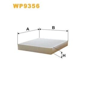 Köp Kupéfilter av WIX FILTERS WP9356 till det låga priset 316,39 kr