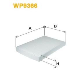 Köp Kupéfilter av WIX FILTERS WP9366 till det låga priset 226,71 kr