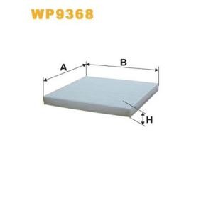 Köp Kupéfilter av WIX FILTERS WP9368 till det låga priset 338,39 kr