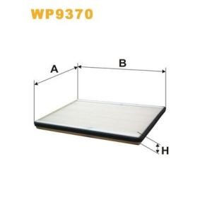 Compre Filtro, ar do habitáculo da WIX FILTERS WP9370 a um preço baixo por 22,32 €