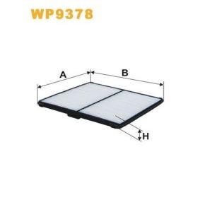 Compre Filtro, ar do habitáculo da WIX FILTERS WP9378 a um preço baixo por 22,40 €