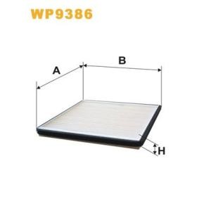 Compre Filtro, ar do habitáculo da WIX FILTERS WP9386 a um preço baixo por 18,22 €