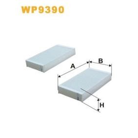Compre Filtro, ar do habitáculo da WIX FILTERS WP9390 a um preço baixo por 14,34 €