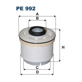 Comprar Filtro combustible de FILTRON PE992 a bajo precio de 18,62 €