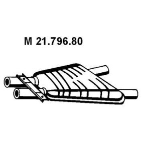 Mittelschalldämpfer BS-295EBER