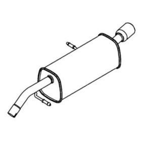 Endschalldämpfer CS-228