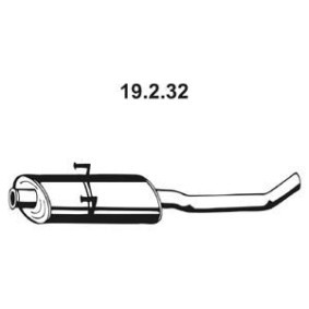 Mittelschalldämpfer von VEGAZ