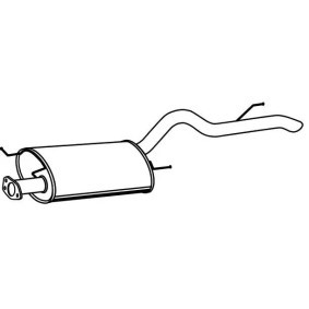 Endschalldämpfer MIS-232