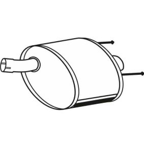 Endschalldämpfer OS-750