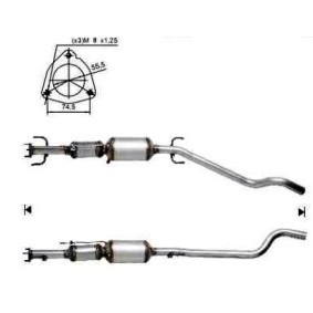Partikelfilter (DPF) OK-341