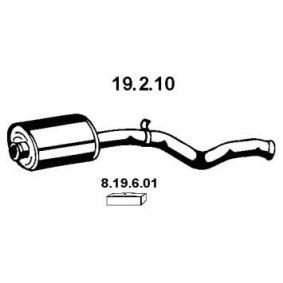 Vorschalldämpfer von VEGAZ für 106 I (1A, 1C) günstig online kaufen