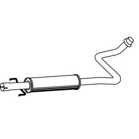 Mittelschalldämpfer TS-289