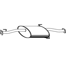 Mittelschalldämpfer TS-351