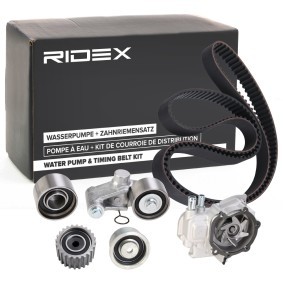 Achetez des Kit de distribution + pompe à eau RIDEX 3096W0176 à prix pour 245,16 €