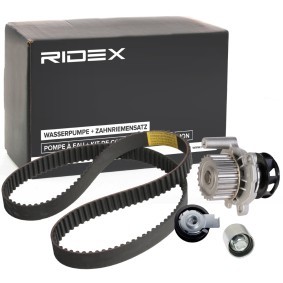 Comprar Bomba de agua + kit de correa de distribución de RIDEX 3096W0177 a bajo precio de 88,80 €