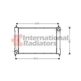 Achetez des Radiateur du moteur VAN WEZEL 02002077 à prix pour 374,99 €