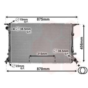 Acquista Radiatore motore da VAN WEZEL 03002290 a buon mercato per soli 174,59 €