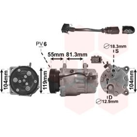 Acquista Compressore aria condizionata da VAN WEZEL 0300K001 a buon mercato per soli 240,20 €