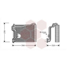 Verdampfer, Klimaanlage 0300V146
