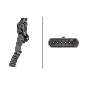 Osta Sensori, kaasupolkimen asento HELLA:llä 6PV 011 554-711 edullisesti hintaan 112,19 €