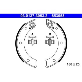 Köp Handbromsbackar av ATE 03.0137-3053.2 till det låga priset 619,30 kr