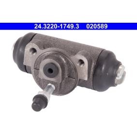Osta Jarrusylinteri ATE:llä 24.3220-1749.3 edullisesti hintaan 102,82 €