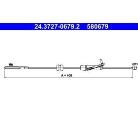 Handbremsseil 24.3727-0679.2