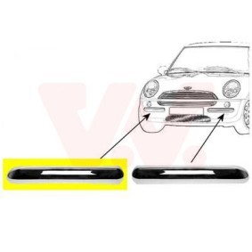 Osta VAN WEZEL Puskurin lista netistä Hatchback (R50, R53)-mallille edulliseen hintaan
