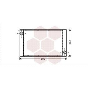 Achetez des Radiateur du moteur VAN WEZEL 06002333 à prix pour 169,85 €