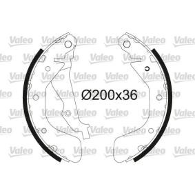 Comprar Juego de zapatas de frenos de VALEO 564213 a bajo precio de 34,95 €