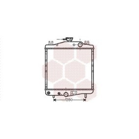 Achetez des Radiateur du moteur VAN WEZEL 07002006 à prix pour 150,52 €