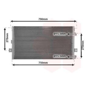Klimakondensator 07005037 von VAN WEZEL günstig für 70,27 € online kaufen
