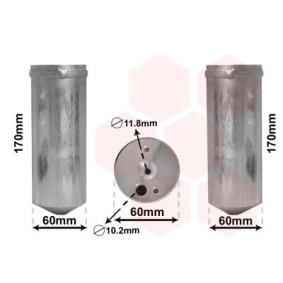 Achetez des Filtre déshydratant, climatisation VAN WEZEL 0700D073 à prix pour 36,57 €