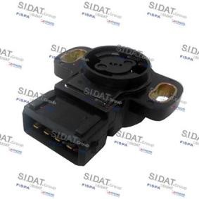 Drosselklappenpotentiometer von SIDAT