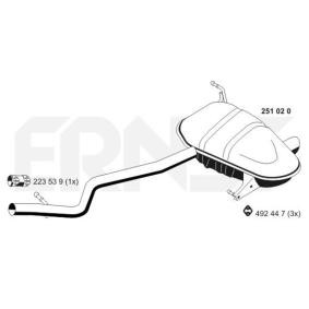 Endschalldämpfer 251020 von ERNST günstig für 362,48 € online kaufen