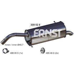 Endschalldämpfer 309028 FORD ECOSPORT von ERNST