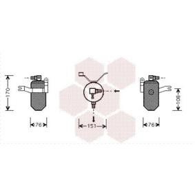 Klimatrockner des Herstellers VAN WEZEL - Originalware Artikelnummer: 0900D184